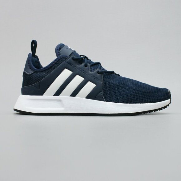 Adidas Men's 5 X PLR Collegiate Navy Blue White Lace-up Shoes Sneakers - CQ2965 - Picture 4 of 12